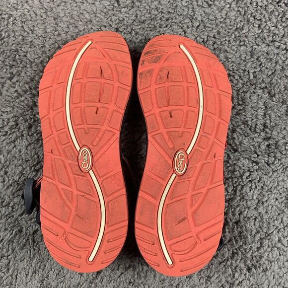 Chaco ZX/2 Classic Sport Sandals Women’s Blue Coral Motif Eclipse J106584 Size 9 - Picture 7 of 8